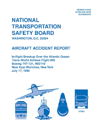 NTSB report of an aviation accident
