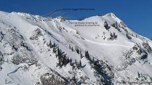 Avalanche at Tunnel Creek