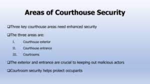 Courthouse Security Survey