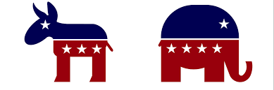 Democratic and Republican political parties