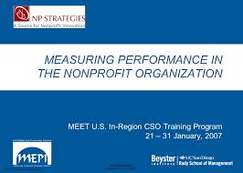 Measuring NP Performance.