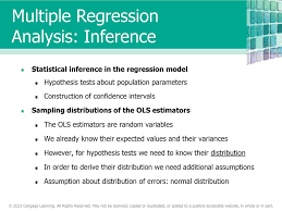 Multiple regression analysis