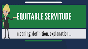 The equitable servitude - 2022 Best The equitable servitude