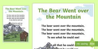 Bear came over the mountain 2022 Best Bear came over the mountain