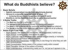 Buddhist beliefs and practices.