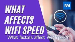 Factors affecting Wi-Fi speeds
