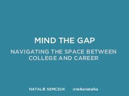  Gap between College and Career.
