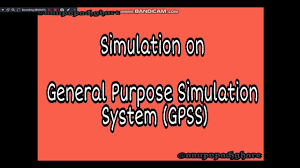 General Purpose Simulation System