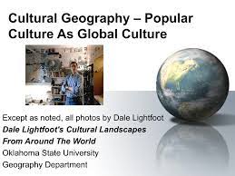 Geographies of popular culture