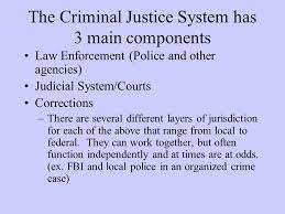 Policing and criminal justice system.