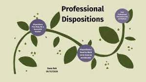 Professional Dispositions.