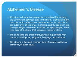 Research proposal on Alzheimer's disease