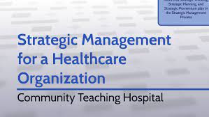 Strategic Health Management and Planning. 