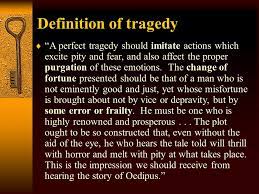  Theory of Tragedy
