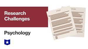 Challenges of psychological research. 2022 Best Challenges of psychological research.
