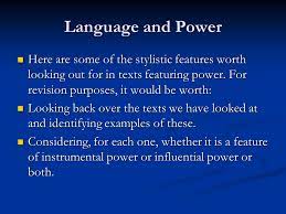 Language and power. 2022 Best Language and power.