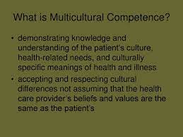 Multicultural Competence