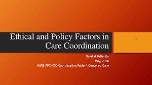 Policy factors in care coordination.