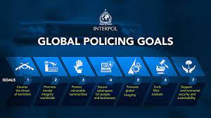 Role of Interpol in global policing.