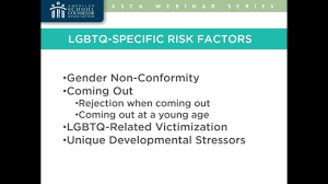 Suicide prevention among LGBTQ 2022 Expert Suicide prevention among LGBTQ
