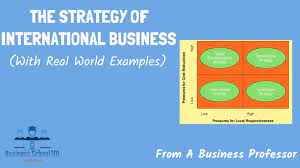 The Strategy of International Business.