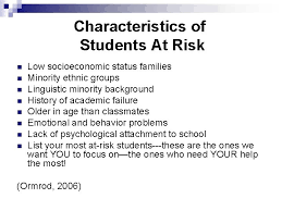 At-risk minority students.