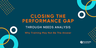 Closing a performance gap.