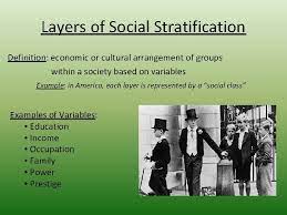 Cultural and economic stratification