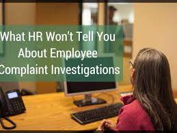 Employee Complaint Investigation