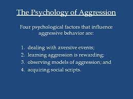 Influence of aggressive behavior