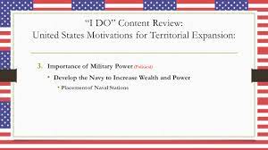 Motivations for United States expansion 2022 Best Motivations for United States expansion