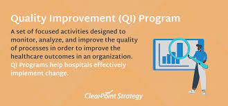 Quality improvement in health care